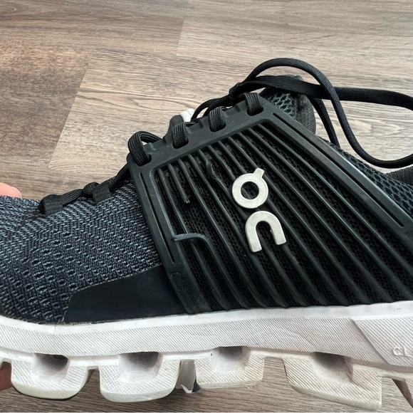 On Running Cloudswift Black/Rock Women’s Size 7 Athletic Running Shoes Sneakers - Picture 9 of 11